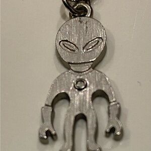 Silver Alien Pendant